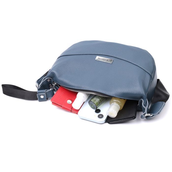 Сумка Vintage Из натуральной кожи Синяя (22617) изображение 10