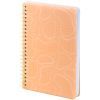 Блокнот Axent на спирали B6 80 листов, клетка, пластиковая обложка, оранжевый (8463-3-A) изображение 2