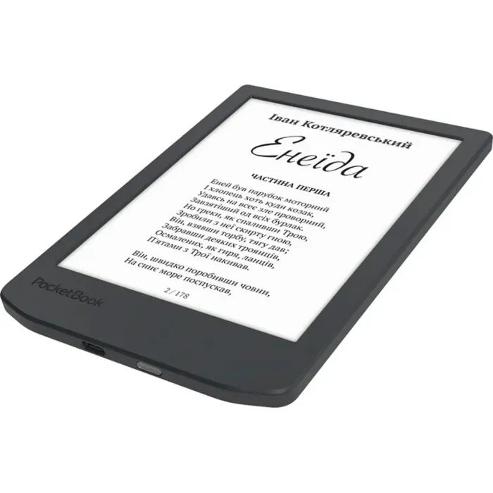Електронна книга Pocketbook 619 Verse Lite, Midnight Grey (PB619-T-CIS) зображення 3