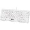 Клавиатура Maxxter KBM-C01W-UA USB UA White (KBM-C01W-UA) изображение 2
