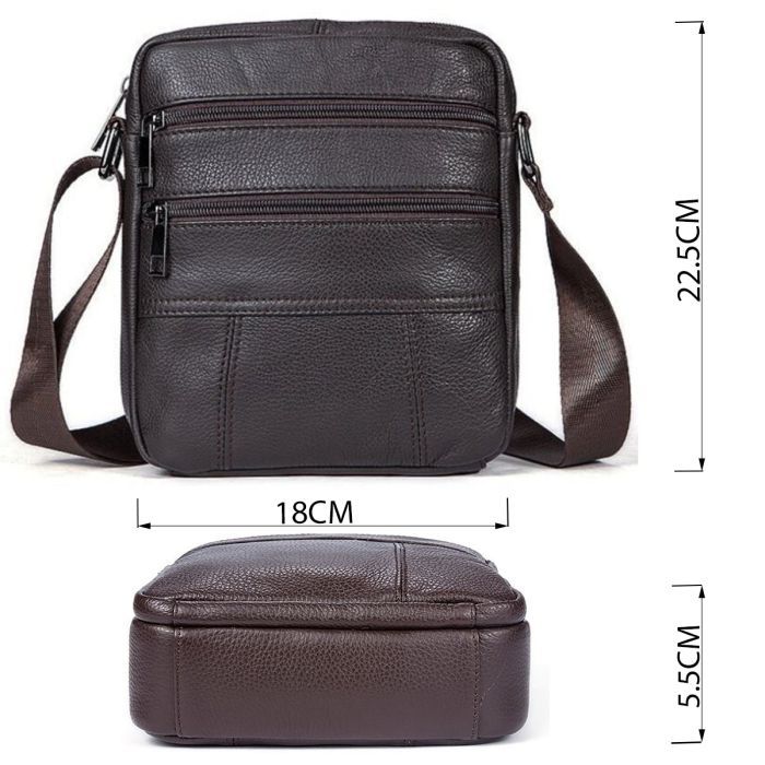 Сумка Vintage Флотар Коричневая (14759) изображение 4