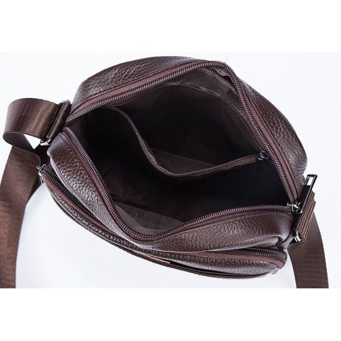 Сумка Vintage Флотар Коричневая (14759) изображение 7