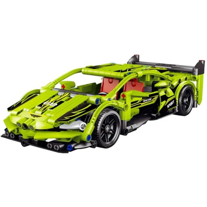 Конструктор Come Alive Building Block Car Машина зеленая 439 деталей (3858894676095) изображение 2