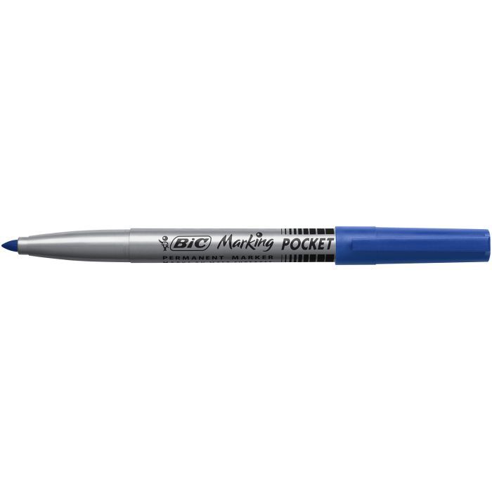 Маркер Bic перманентний Fine, синій (bc8209012) зображення 2