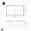 Теннисный стол Joola Outdoor J100A Grey (11647) (931430) изображение 7