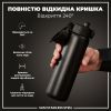 Пляшка для води ION8 OneTouch Stainless Steel 600 мл Black (I8SS600BLK) зображення 3