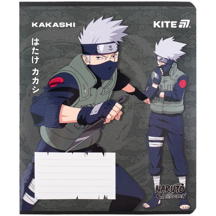 Зошит Kite Naruto, 12 аркушів, клітинка (NR25-232) зображення 3