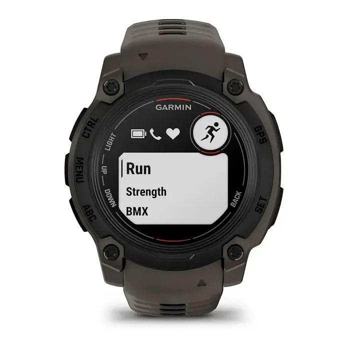 Смарт-часы Garmin Instinct E, 40 mm, Black Bezel with Charcoal Band, GPS смарт-годинник (010-02932-00) изображение 2