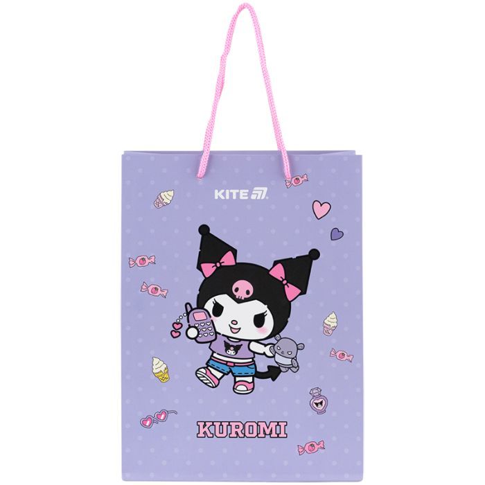 Подарочный пакет Kite Kuromi, 18х24 см (HK25-265-2) изображение 2