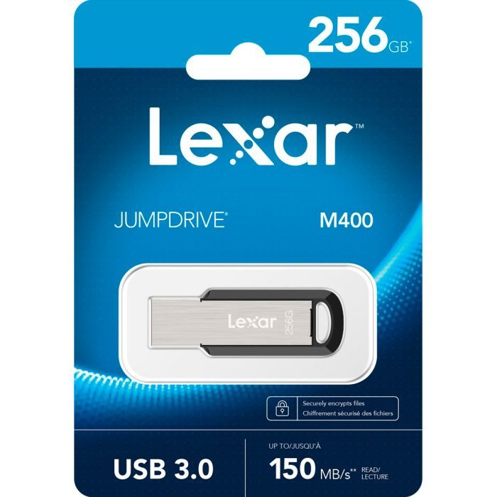 USB флеш накопитель Lexar 256GB JumpDrive M400 USB 3.0 (LJDM400256G-BNBNG) изображение 4