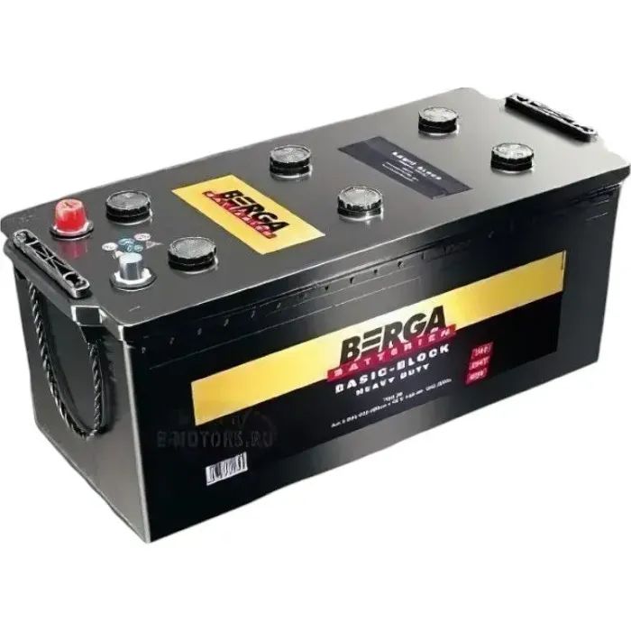 Аккумулятор автомобильный Berga Truck Basicblock 180Ah бокова(-/+) (1100EN) (6800331107902)