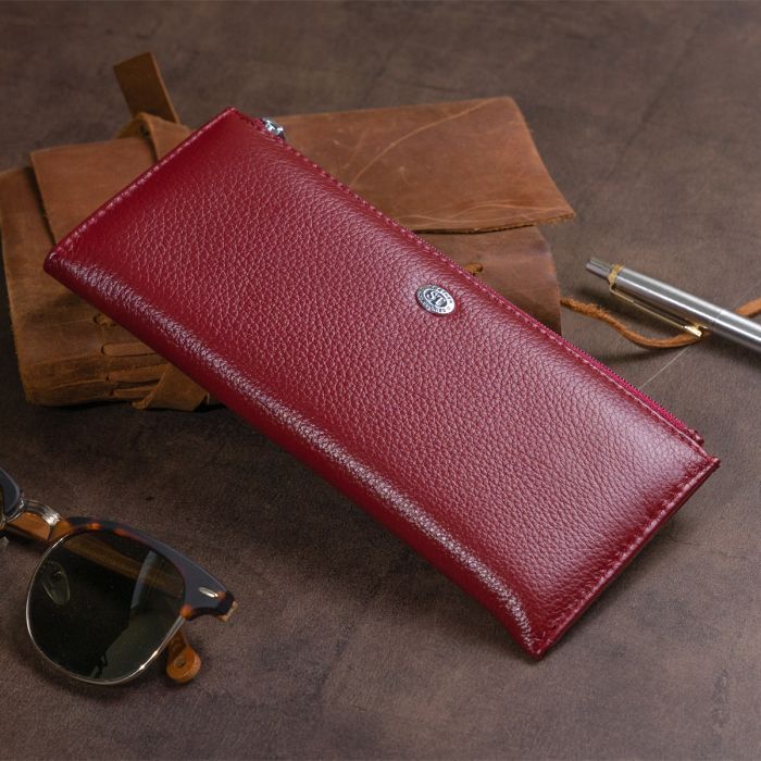 Кошелек ST Leather Из кожи унисекс Синий (19329) изображение 11