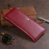 Кошелек ST Leather Из кожи Бордовый (19326) изображение 11