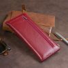 Кошелек ST Leather Из кожи Бордовый (19326) изображение 9