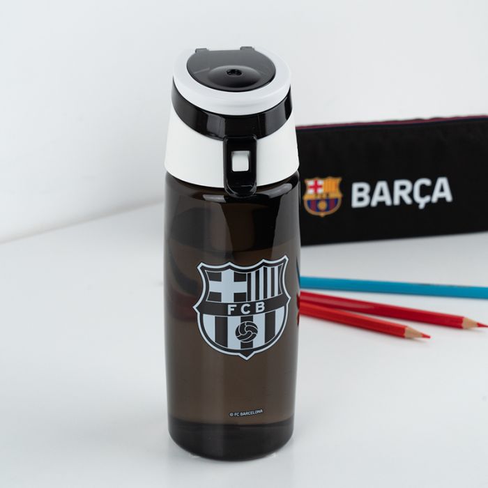Поильник-непроливайка Kite FC Barcelona 550 мл, чорна (BC25-401) изображение 3