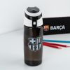 Поильник-непроливайка Kite FC Barcelona 550 мл, чорна (BC25-401) изображение 3