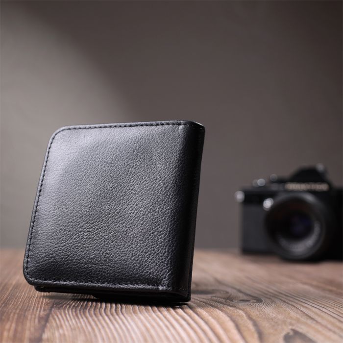 Кошелек ST Leather Из натуральной кожи Черный (22690) изображение 10