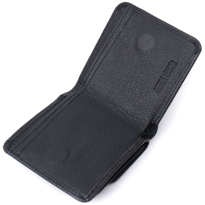 Кошелек ST Leather Из натуральной кожи Черный (22690) изображение 7