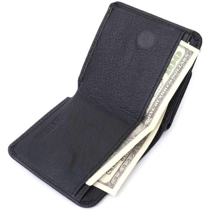 Кошелек ST Leather Из натуральной кожи Черный (22690) изображение 8
