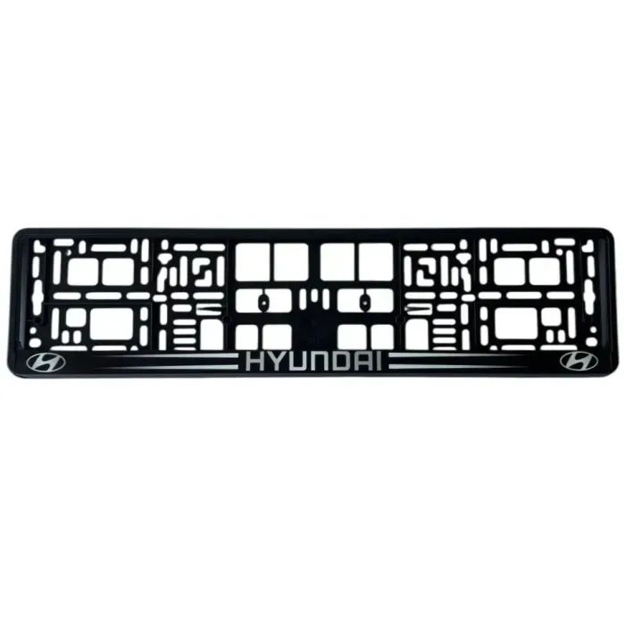 Рамка номерного знака Poputchik Hyundai (24-106-IS)