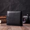 Гаманець ST Leather З натуральної шкіри Чорний (22553) зображення 10
