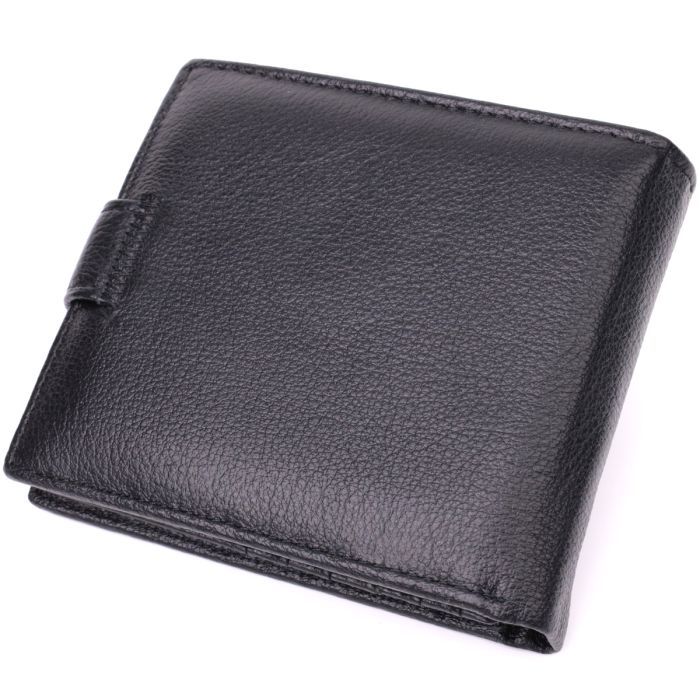 Гаманець ST Leather З натуральної шкіри Чорний (22553) зображення 2