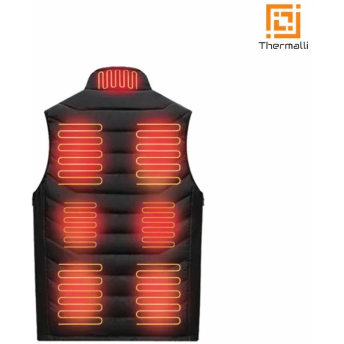 Жилет с подогревом Thermalli Avoriaz чорний S (10100405-01S) изображение 3