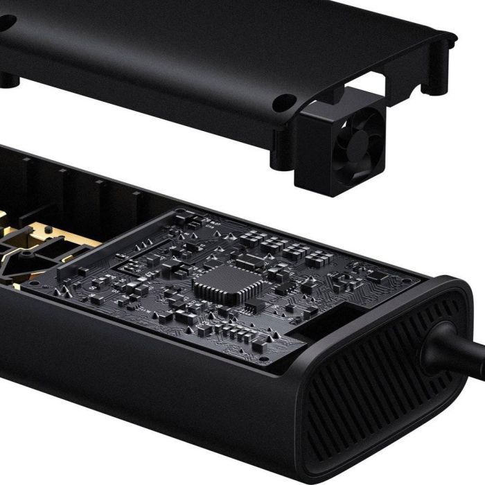 Автомобільний інвертор 12V/220V 150W In-car Inverter, USB, Type-C, 0.4m Baseus (CRNBQ-A01) зображення 8