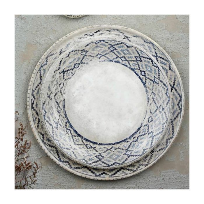 Тарілка By Bone серія "Rug" кругла 25 см (RUG-ZT-25-DZ) зображення 2