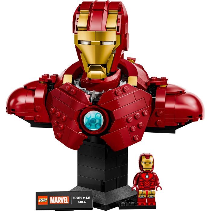 Конструктор LEGO Marvel Погруддя Залізної Людини MK4 (76327) зображення 2