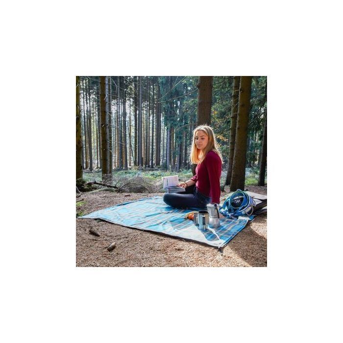 Туристический коврик Uquip для пікніка Scotty XXL Petrol/Grey (243103) (DAS303240) изображение 8