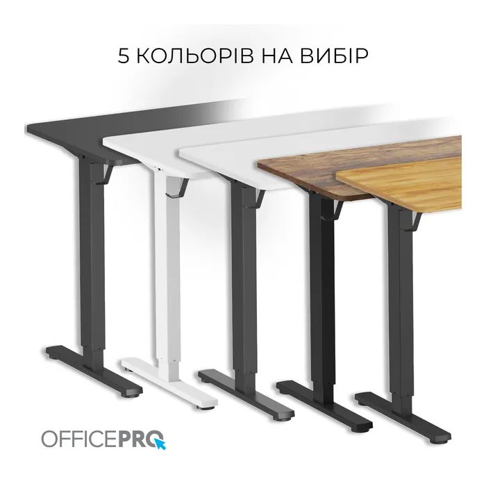 Комп'ютерний стіл OfficePro ODE1260LW Wood/Black (ODE1260LW) зображення 11