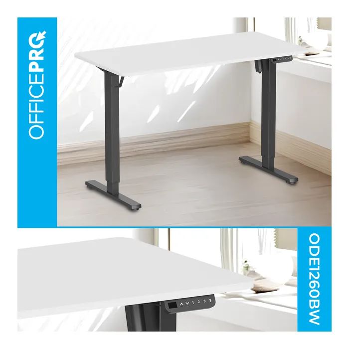 Комп'ютерний стіл OfficePro ODE1260LW Wood/Black (ODE1260LW) зображення 4