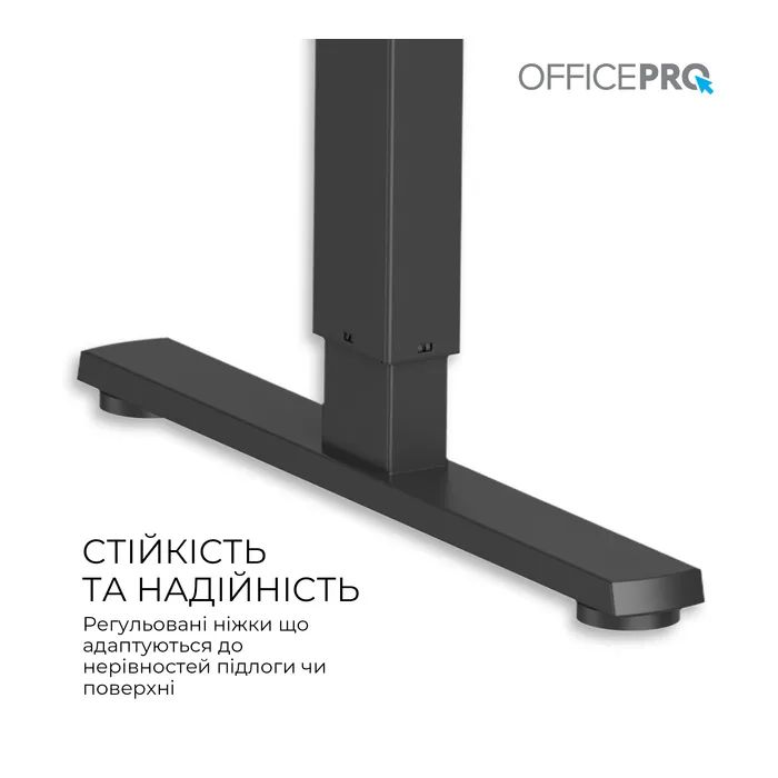 Комп'ютерний стіл OfficePro ODE1260LW Wood/Black (ODE1260LW) зображення 6