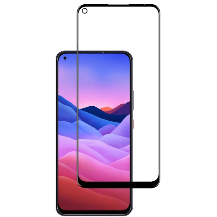 Скло захисне ACCLAB Full Glue ZTE Blade V2020 Black (1283126508912) зображення 2