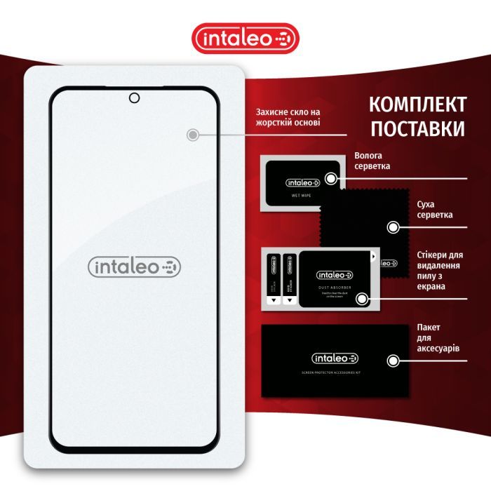 Стекло защитное Intaleo Full Glue Samsung A54 5G Black (1283126559891) изображение 8