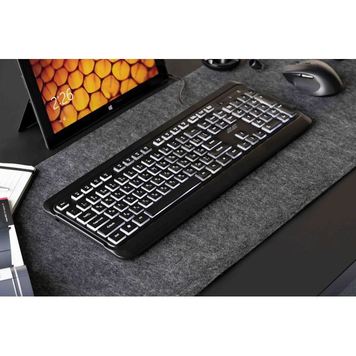 Клавіатура 2E 2E KS120 USB-A Black (2E-KS120UB_UA) зображення 3