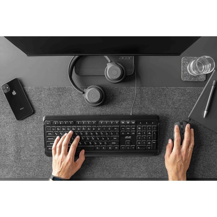 Клавіатура 2E 2E KS120 USB-A Black (2E-KS120UB_UA) зображення 7