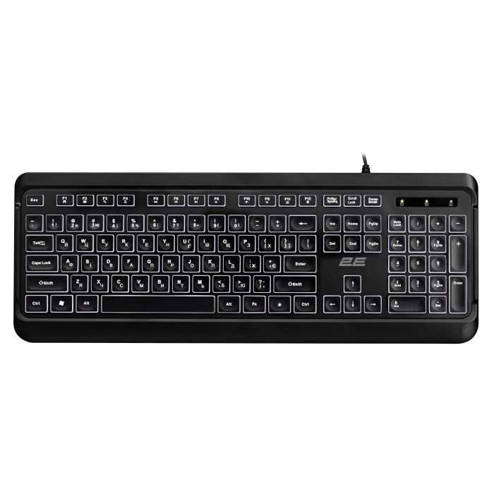 Клавіатура 2E 2E KS120 USB-A Black (2E-KS120UB_UA) зображення 9