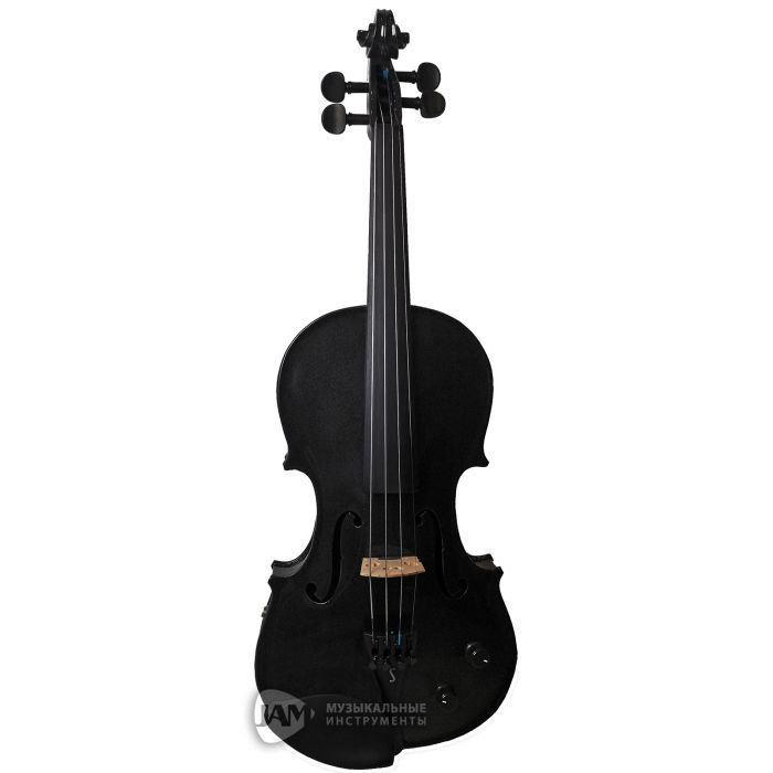 Скрипка Stentor Harlequin Electric Violin Outfit 4/4 Black (1515ABK) изображение 11