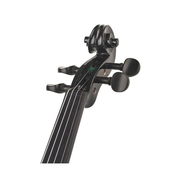 Скрипка Stentor Harlequin Electric Violin Outfit 4/4 Black (1515ABK) изображение 6
