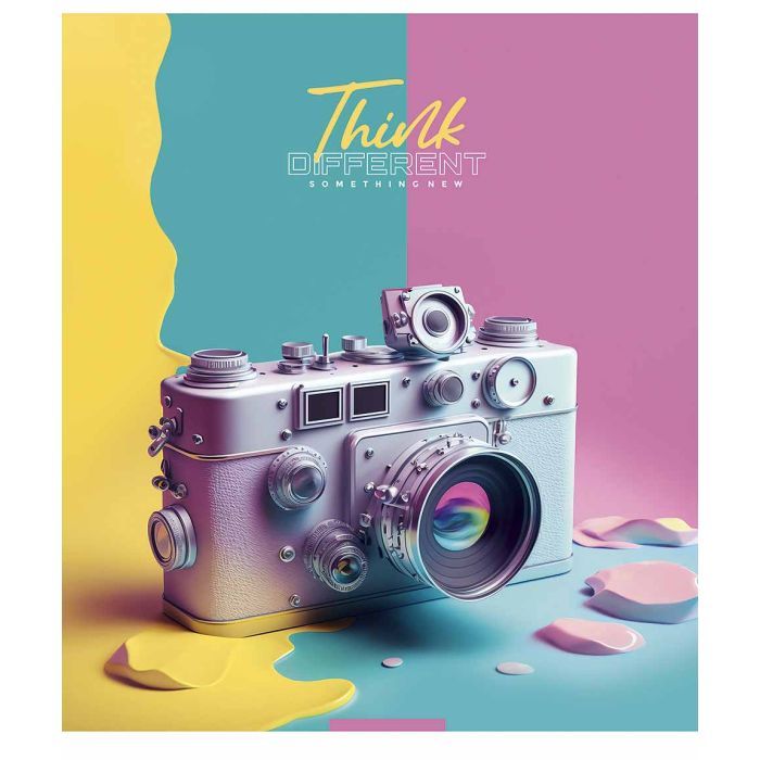 Тетрадь Школярик Think different 96 листов клетка (096-3395K) изображение 4