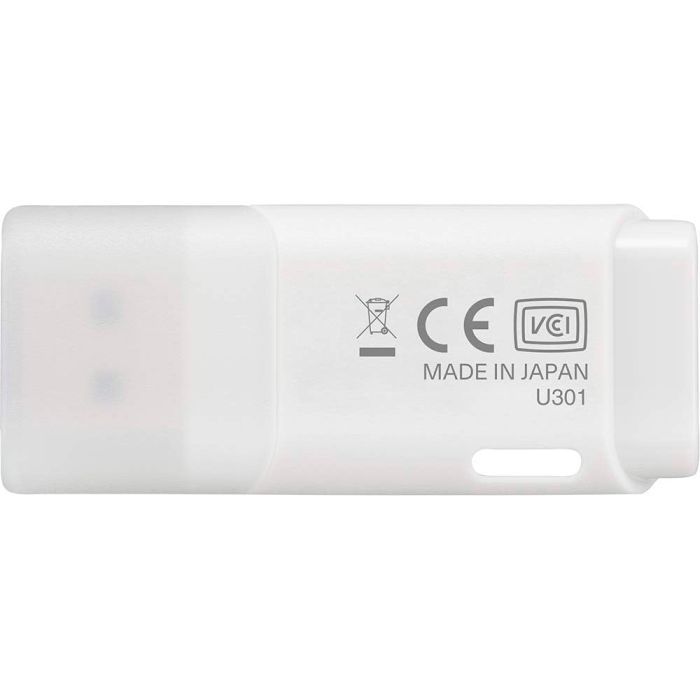 USB флеш накопичувач Kioxia 128GB TransMemory U301 White USB 3.2 (LU301W128GG4) зображення 2