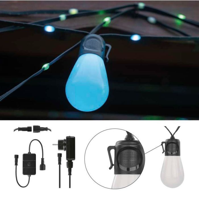 Світильник EMOS ZIW17FR 15 bulbs 15 m RGBIC WiFi (ZIW17FR) зображення 8
