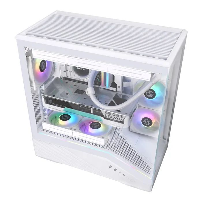 Корпус для ПК Lian Li V100, White (G99.V100W.00) изображение 5