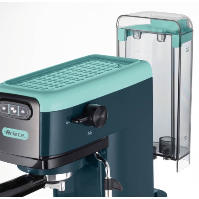 Рожковая кофеварка эспрессо Ariete 1399 Light Aquamarine (00M139917AR0) изображение 5