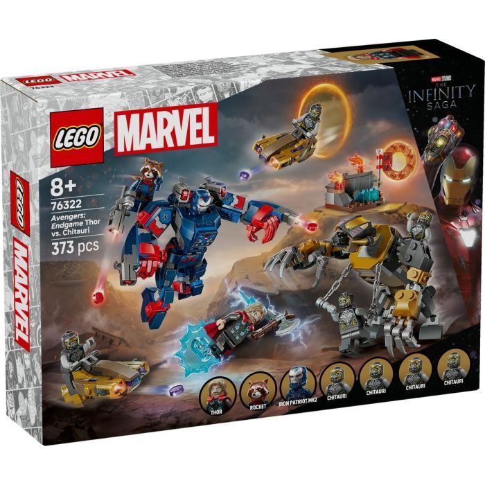 Конструктор LEGO Super Heroes Мстители: Завершение Тор против Читаури (76322)