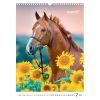 Календар Axent настінний А3 2026 р. Horses (8804-26-3-A) зображення 8
