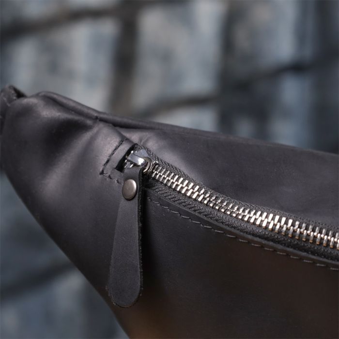 Сумка Shvigel Из натуральной кожи Черная (23138) изображение 11