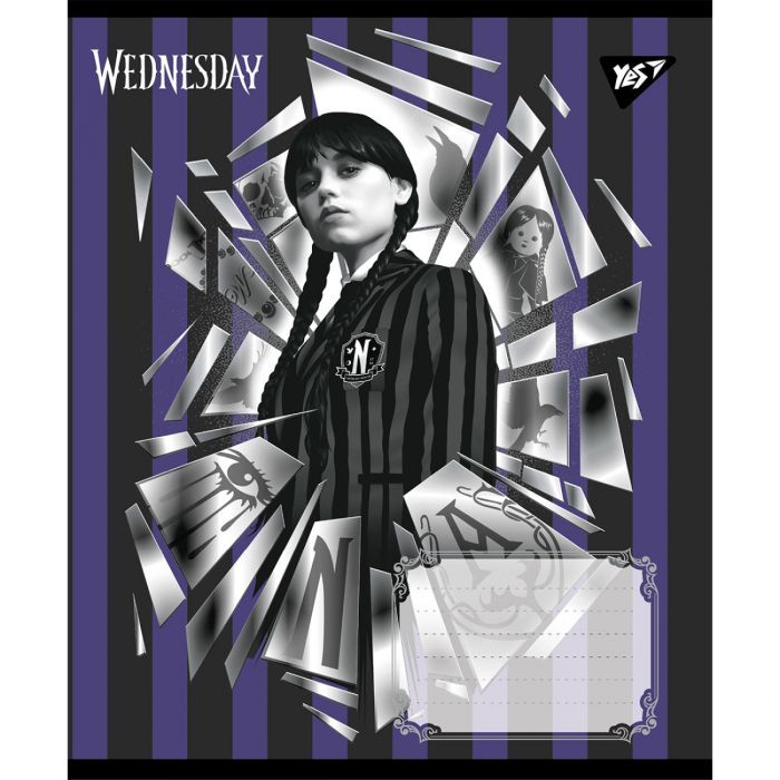 Тетрадь Yes Wednesday Таинственные уроки А5 48 листов клетка (768269) изображение 6
